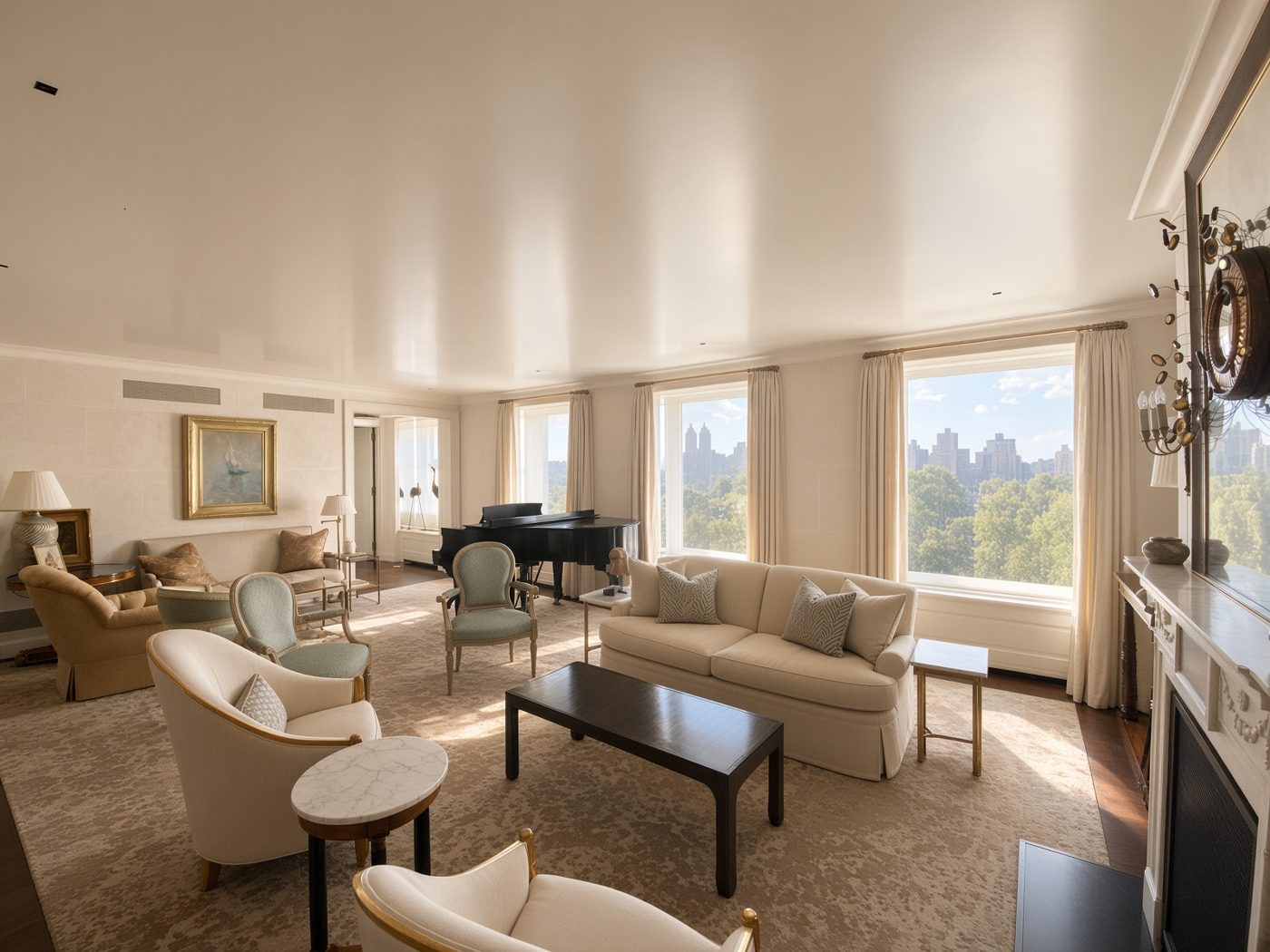 Fifth Avenue residence overlooking Central Park